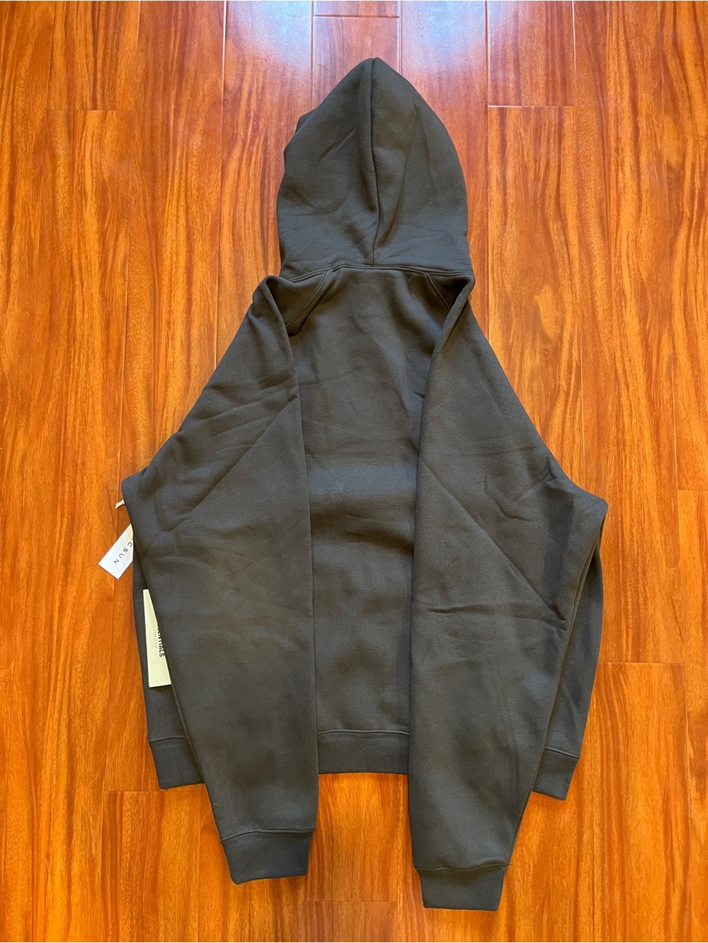 Fear of God Essentials 1977 Streetwear Oversized Hoodie Iron- Size L - Picture 3 of 3